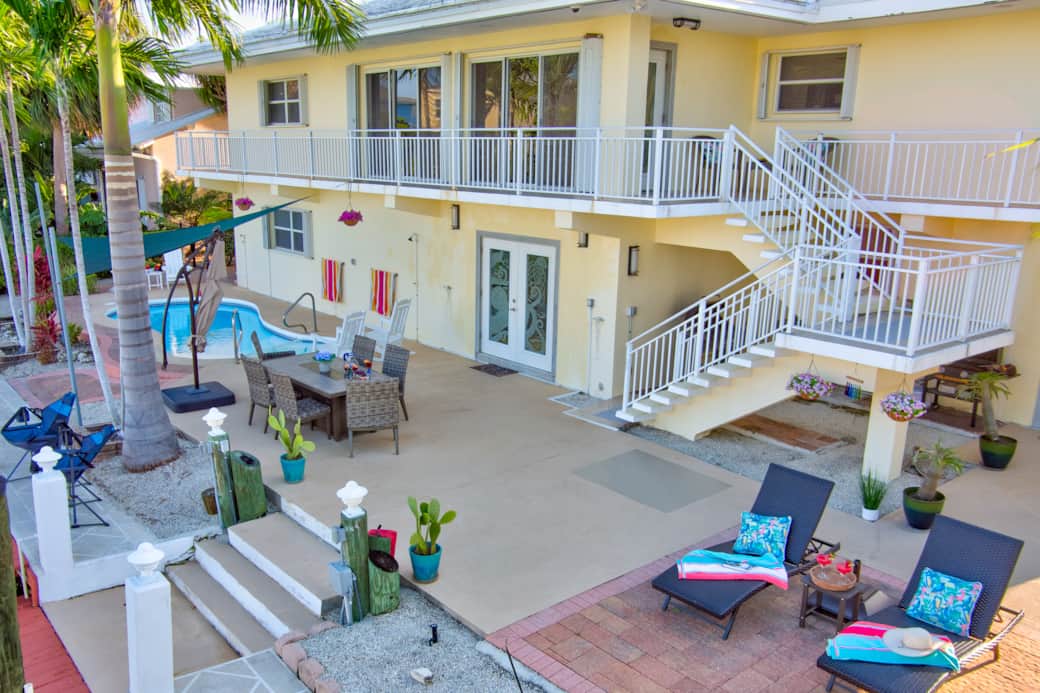 Plenty of outdoor space for sunchasers to enjoy
