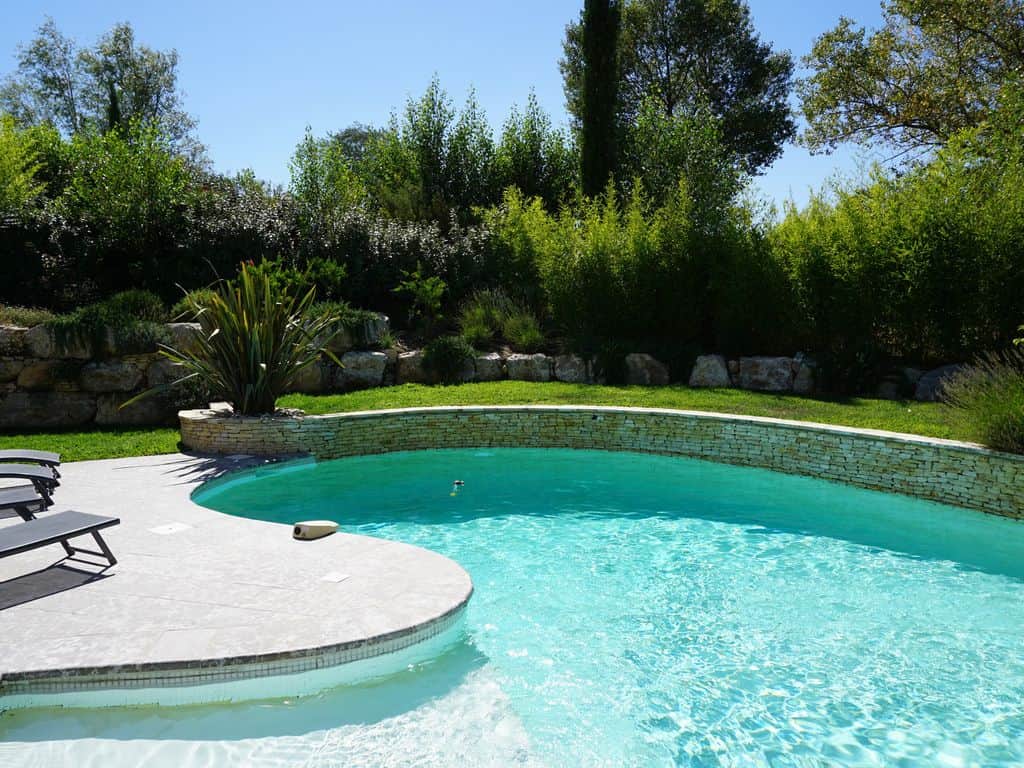Location villa Golf Pont Royal Villa du Lac Vue piscine