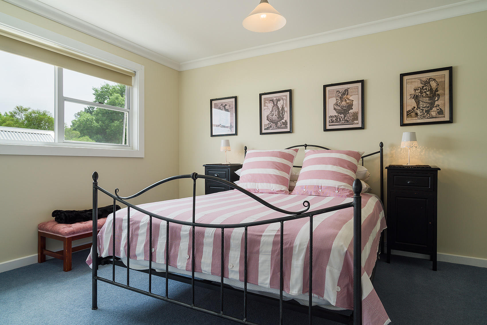 Luxurious Linen Queen Size Bed