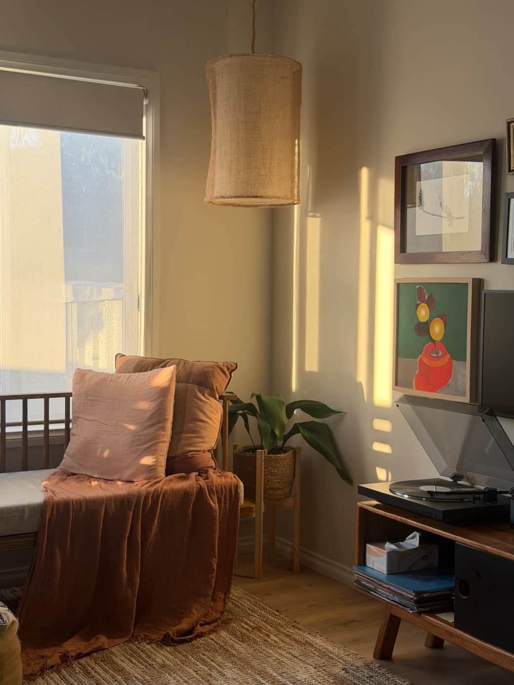 The best spot in the house to bask in golden hour.