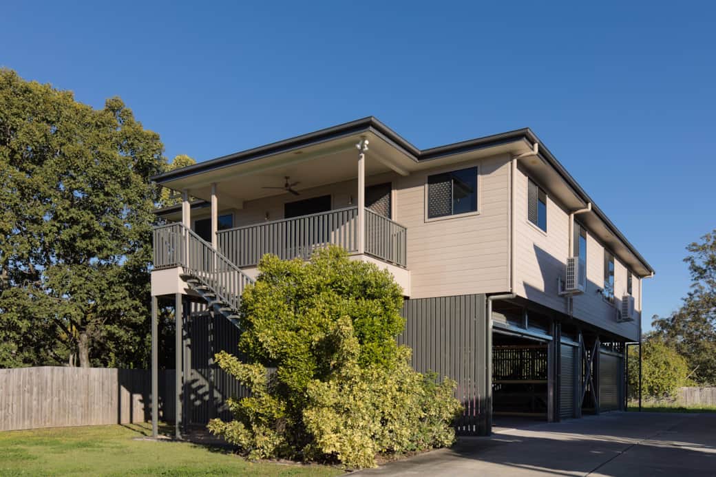 Exterior: Property surrounded by lush trees for a natural feel 