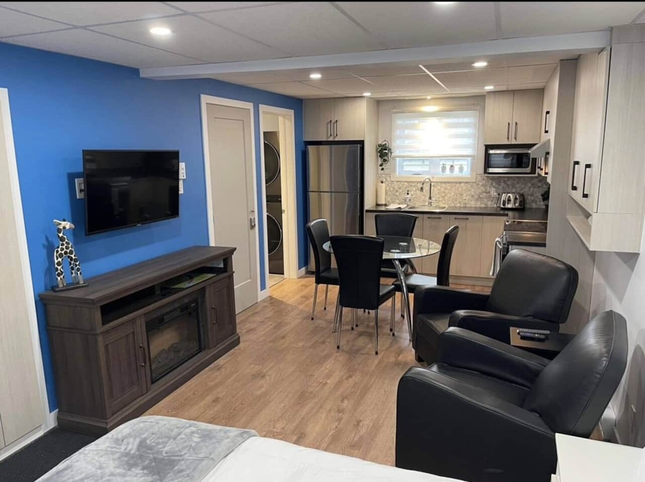 Loft in the basement 