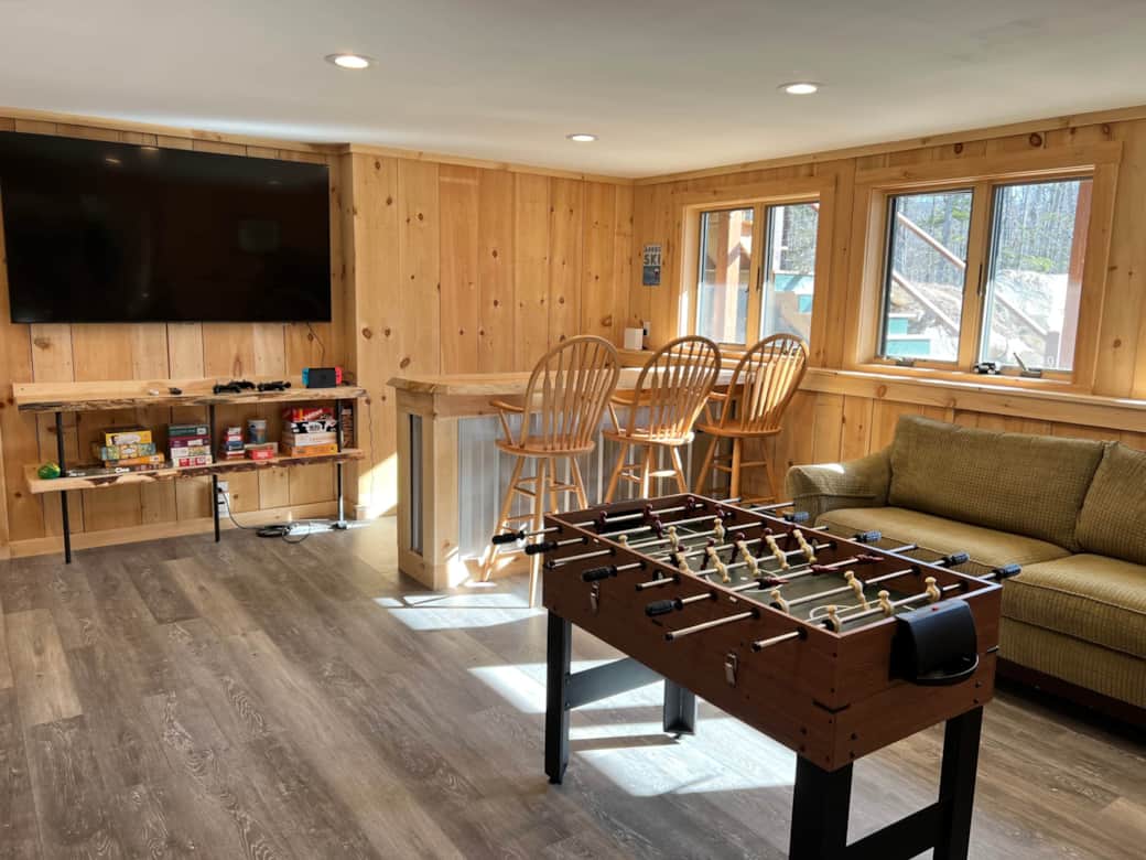Game room ready for fun rain or shine