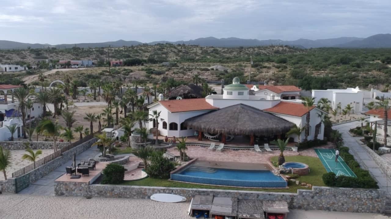 Aerial View of Casa Cardonal, El Cardonal Baja CA