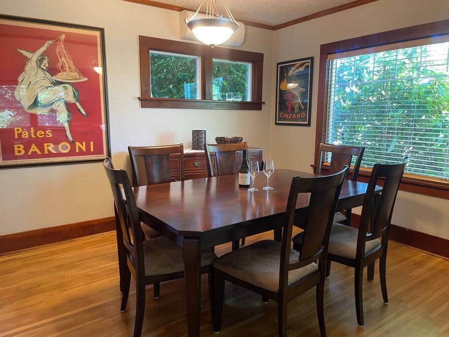 Dining Room - high chair available