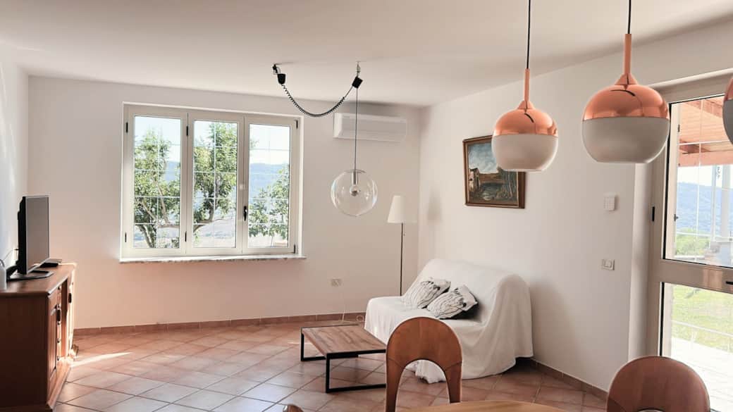 Living room with sofa bed (queen size)