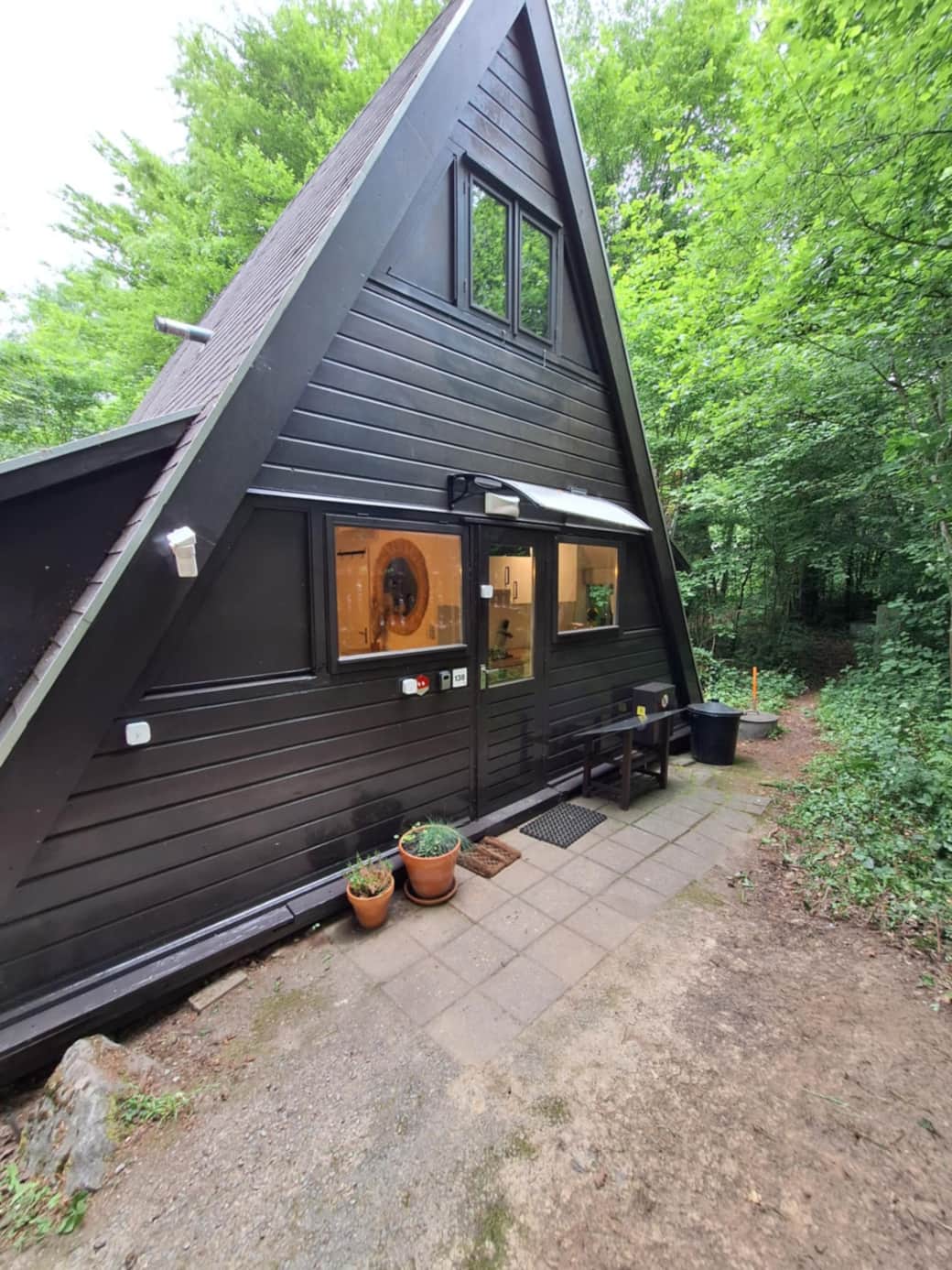 Façade extérieure du chalet Sequoia à Sunclass Durbuy