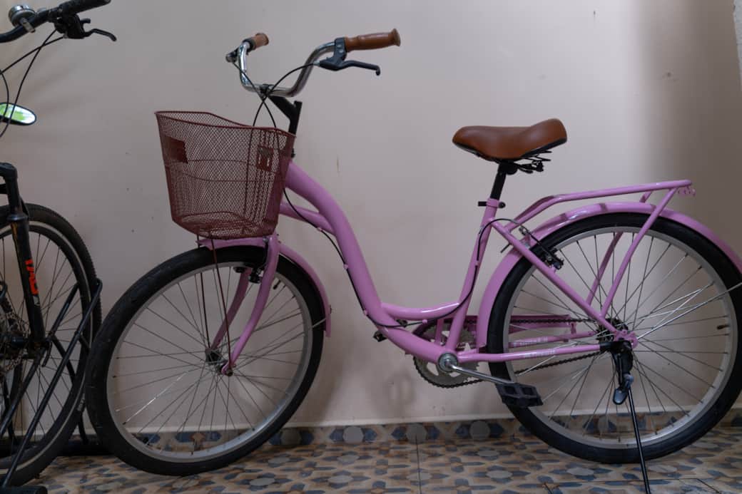 Pink bike