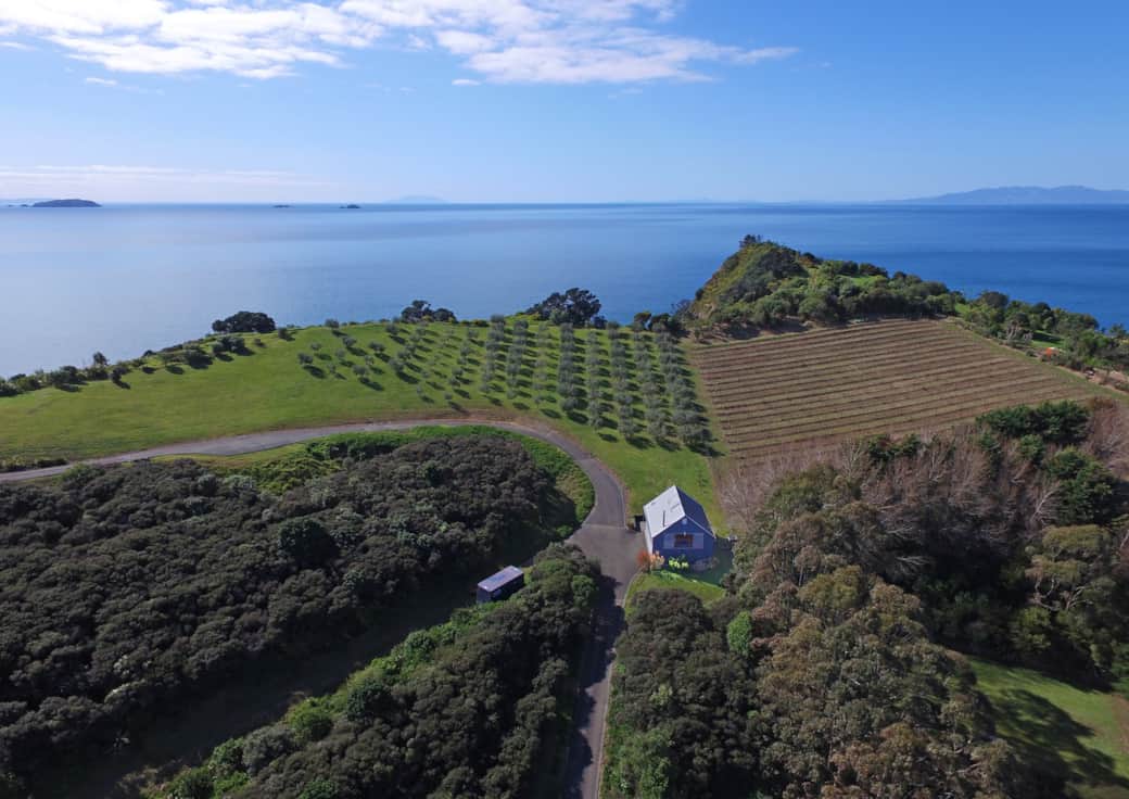 Aerial The Korora Barn