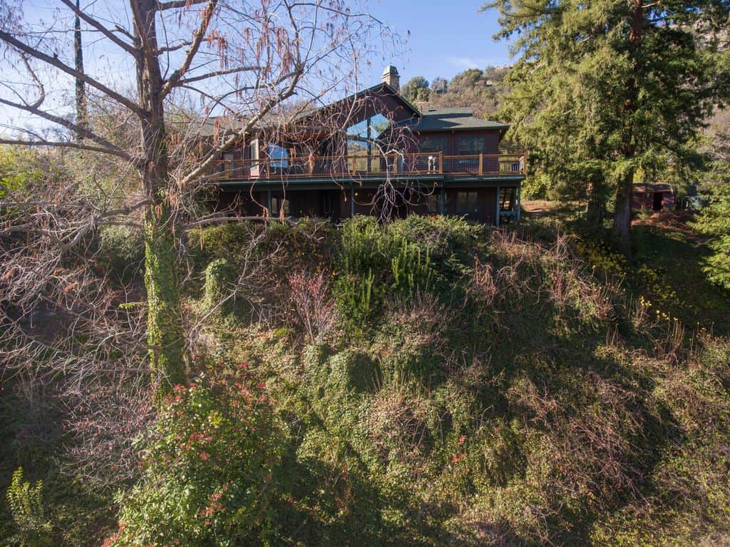 View of River House from Lawn Below