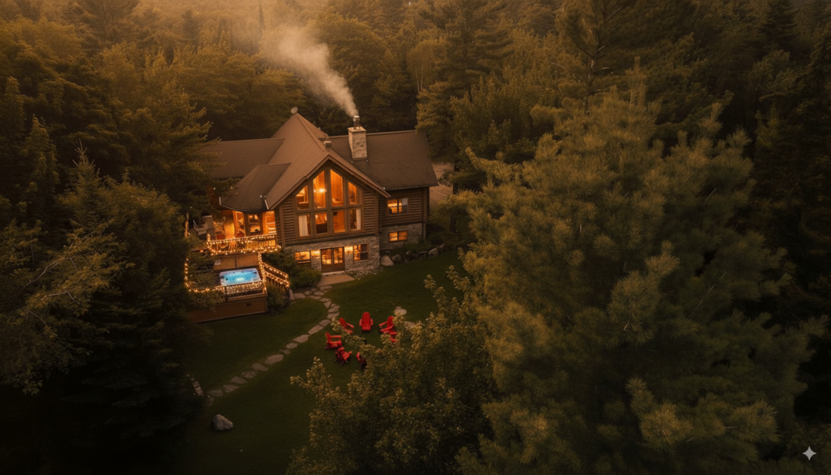 Chalet Authentik 27 - Location de chalet au lac Fiddler, image size:1200x686