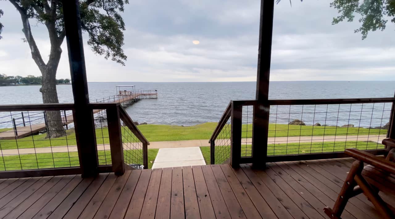 View from Front Door of Cabin