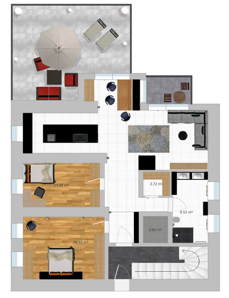 Villa Tribulaunblick_Ferienwohnung