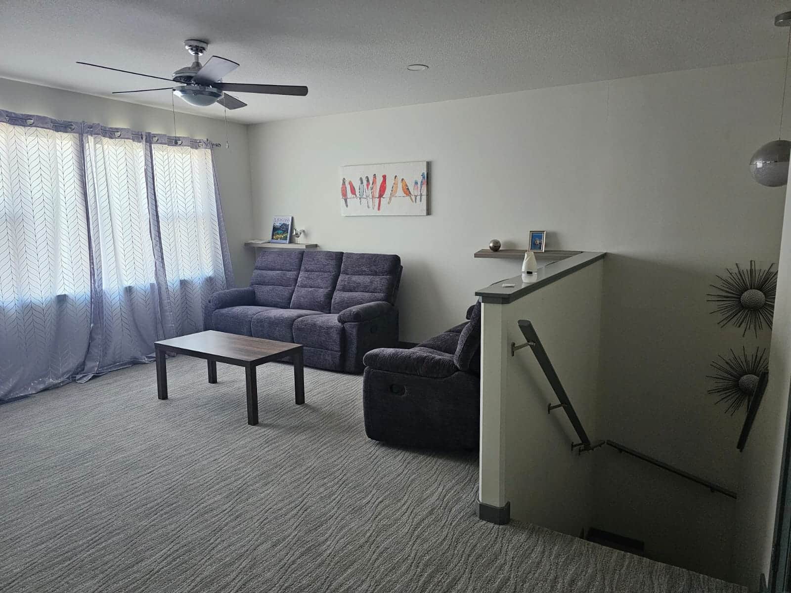 Secind level living room