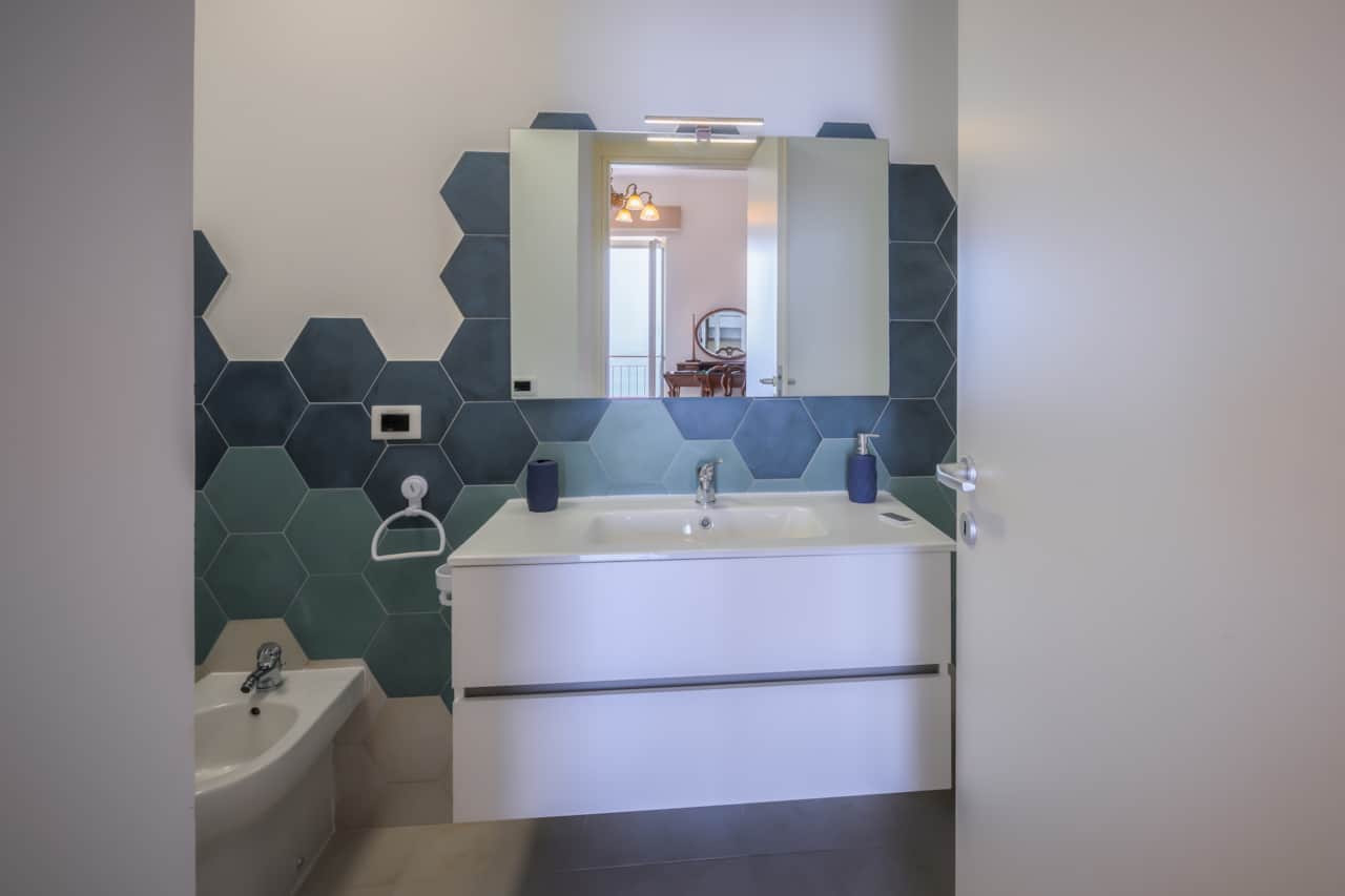 Bagno privato camera Pavone