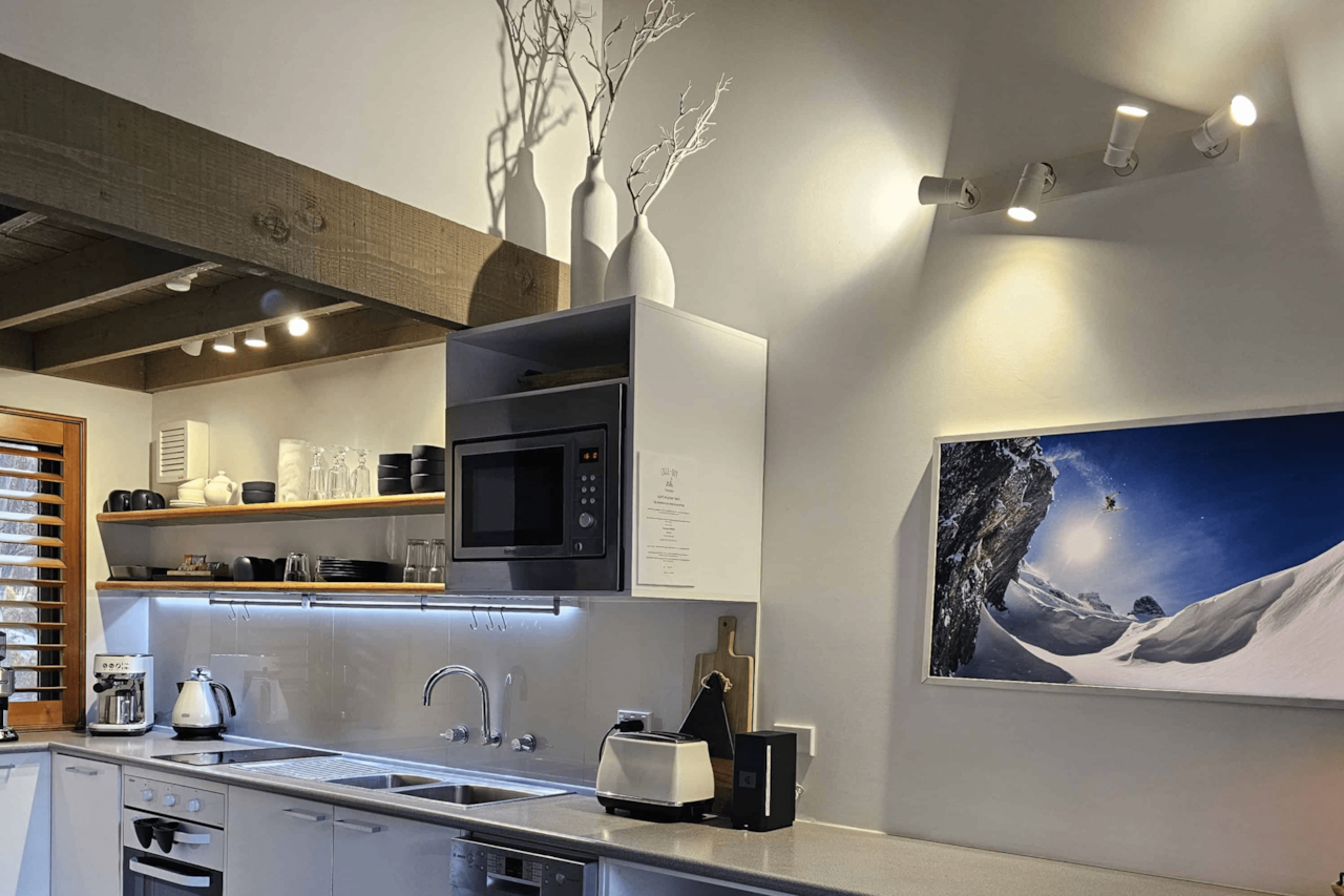 Fully equipped kitchen