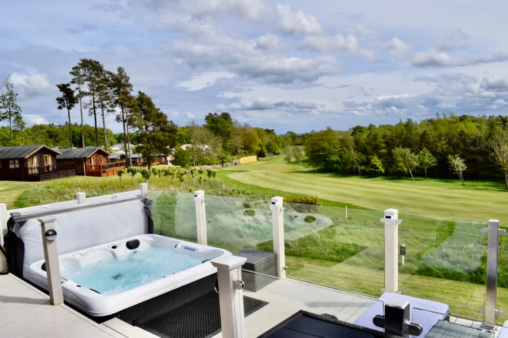 Percy Wood VV6 Luxury Hot Tub Lodge, Panoramic Views Cabin in Swarland Percy Wood VV6 Luxury Hot Tub Lodge, Panoramic Views Cabin in Swarland