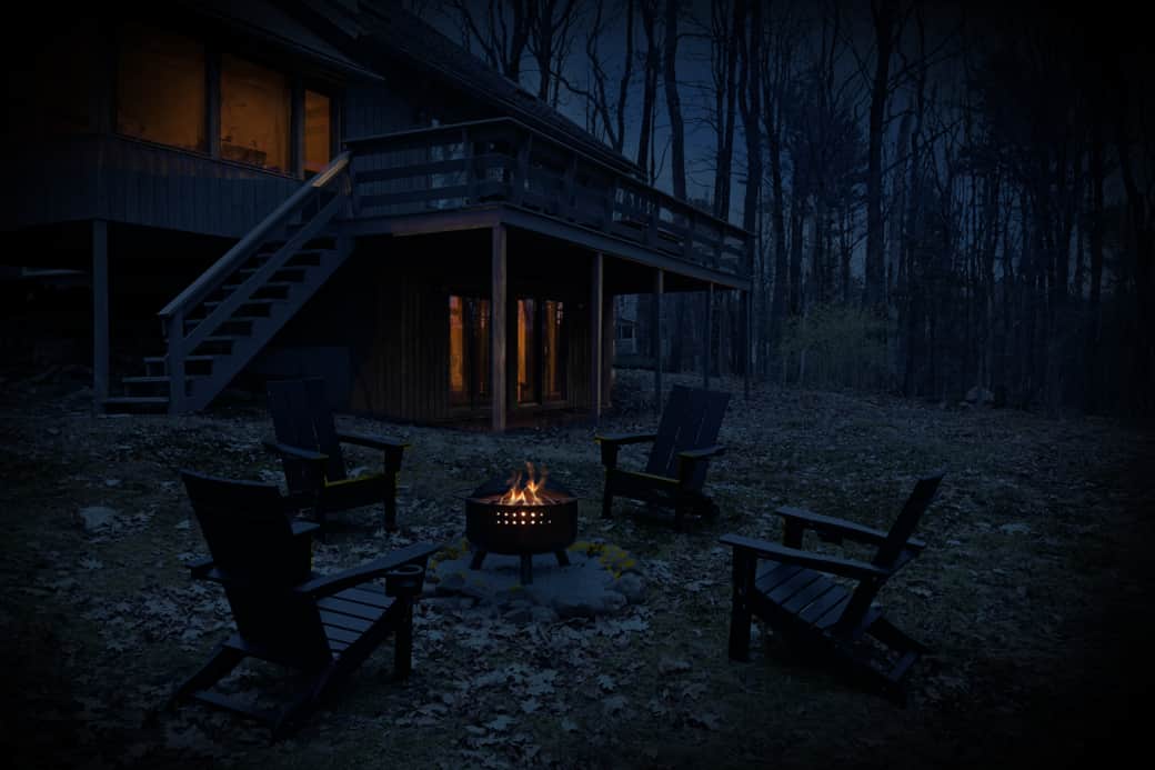 Evening campfires Evening campfires