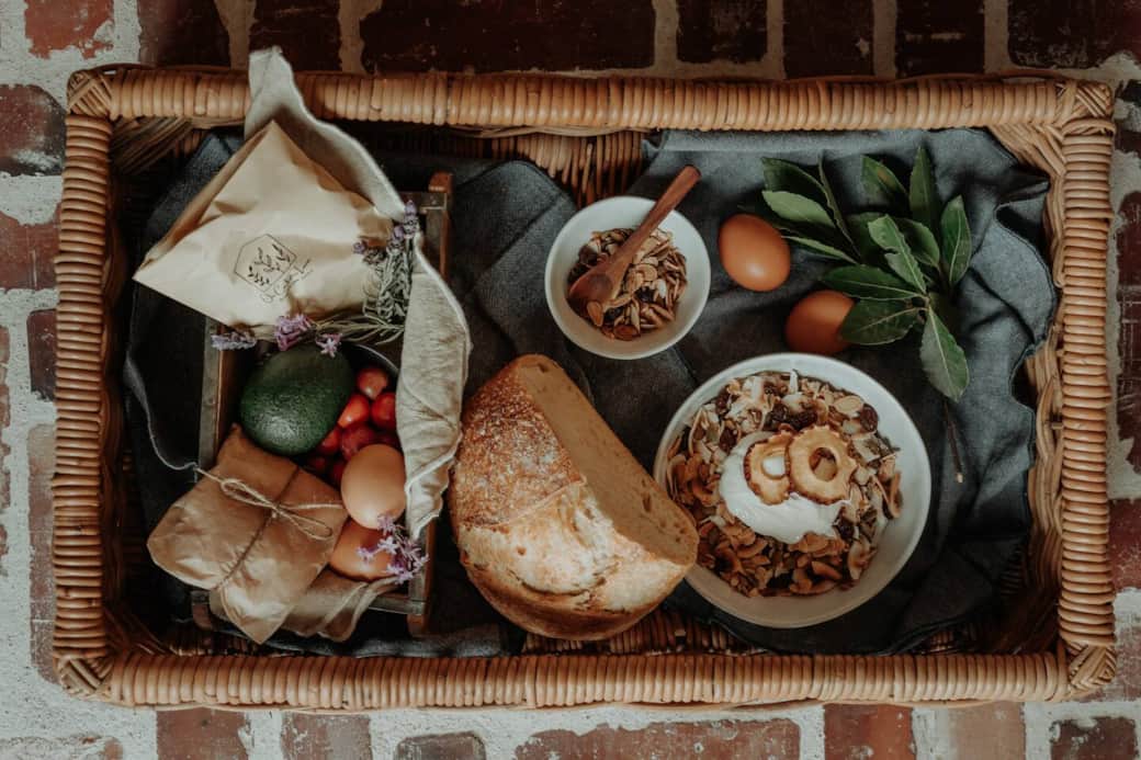 We include a breakfast selection with every stay