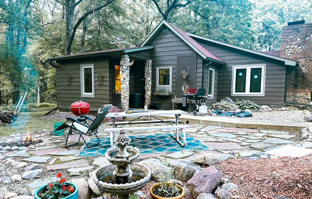 Sleepy Hollow Cabin Back