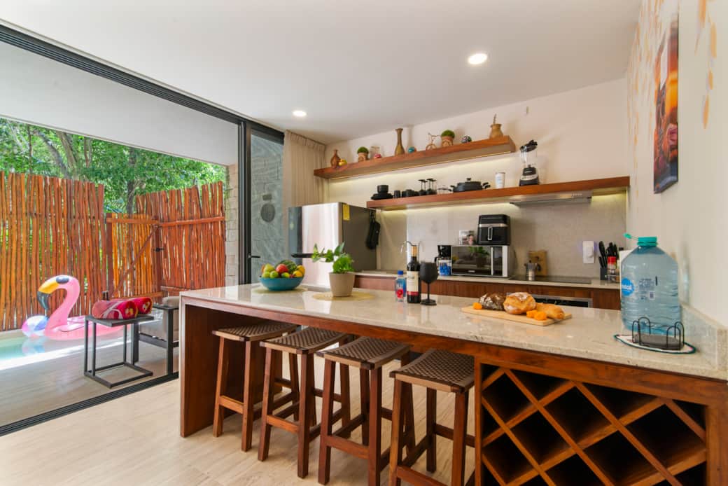 Start your day with sunshine and your own private pool. Start your day with sunshine and your own private pool.