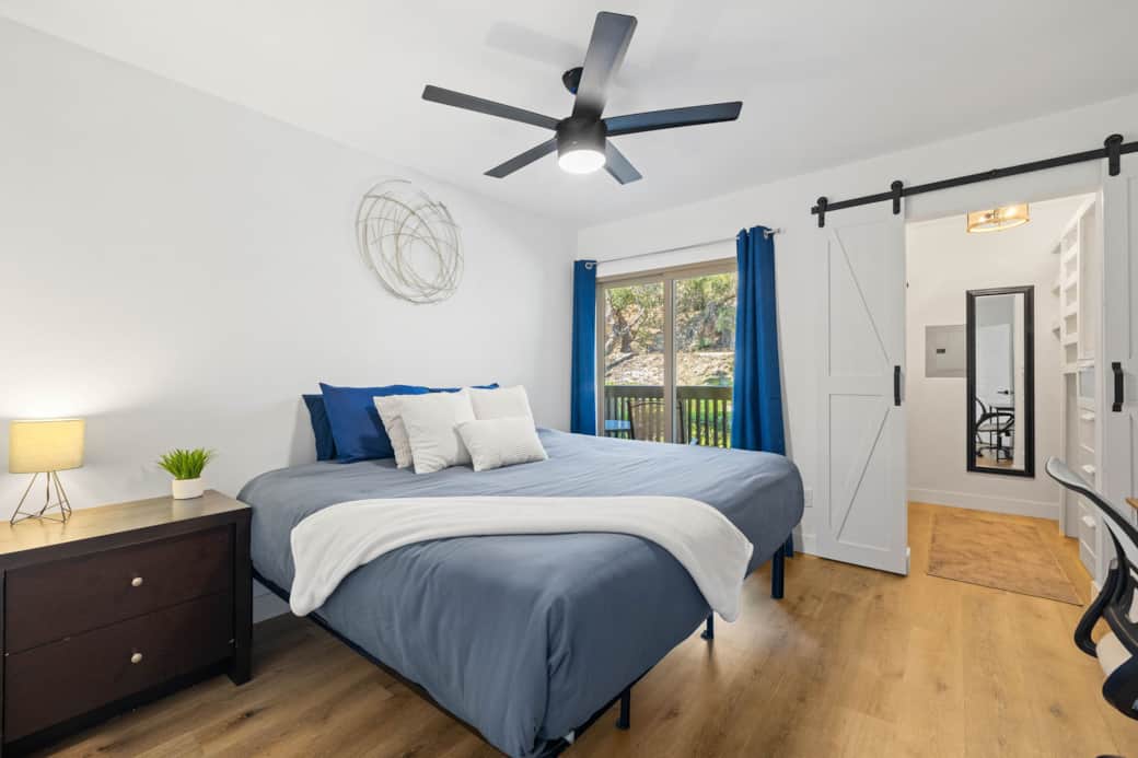 Bedroom w/ Walk-in Closet and Dedicated Working Space