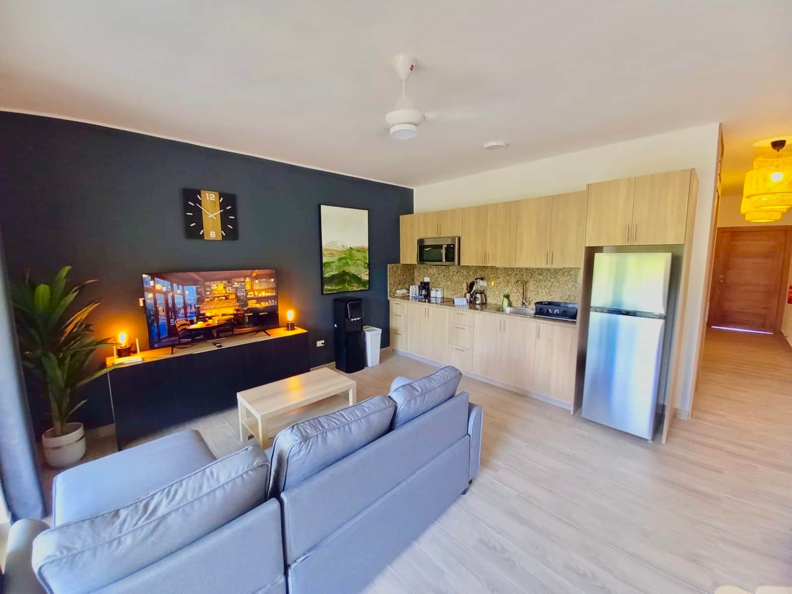 4-B3 • Sosúa • 10 minutos a pie de la playa y la ciudad • Totalmente climatizado