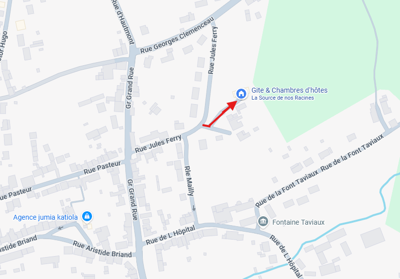 CHEMIN D'ACCES LA SOURCE DE NOS RACINES