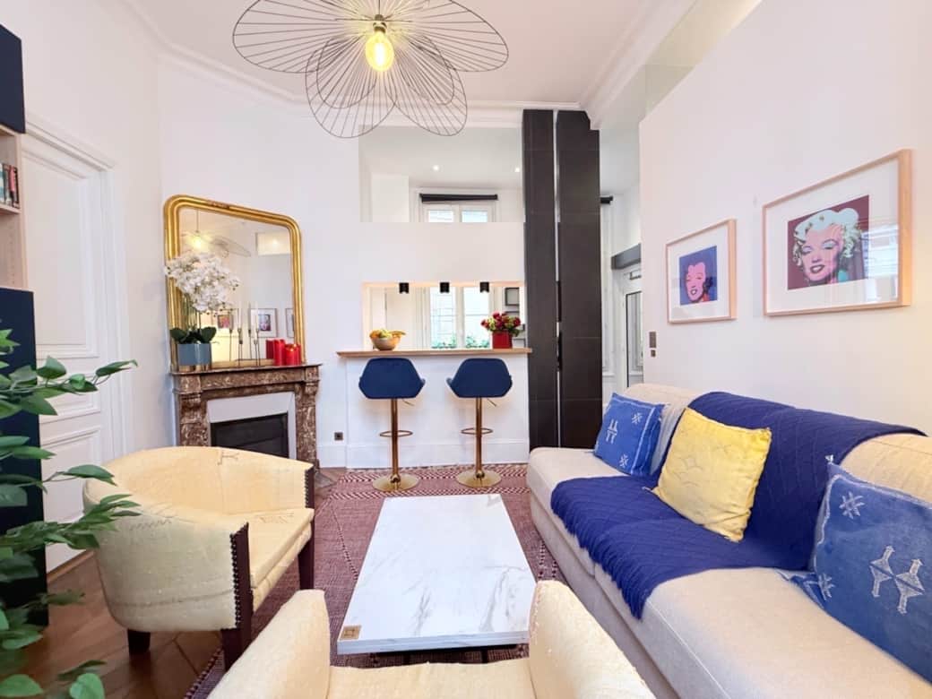 SWEET PARIS – 1 chambre, 1 salle de bain, 4 personnes, 40 m²