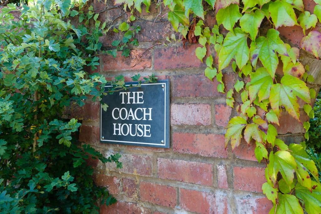 entrance sign