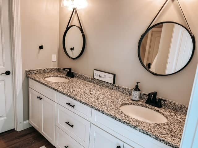 Master Bath - double sinks