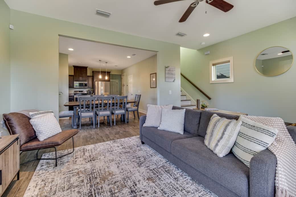 Spend time with family and friends in our open floor plan!