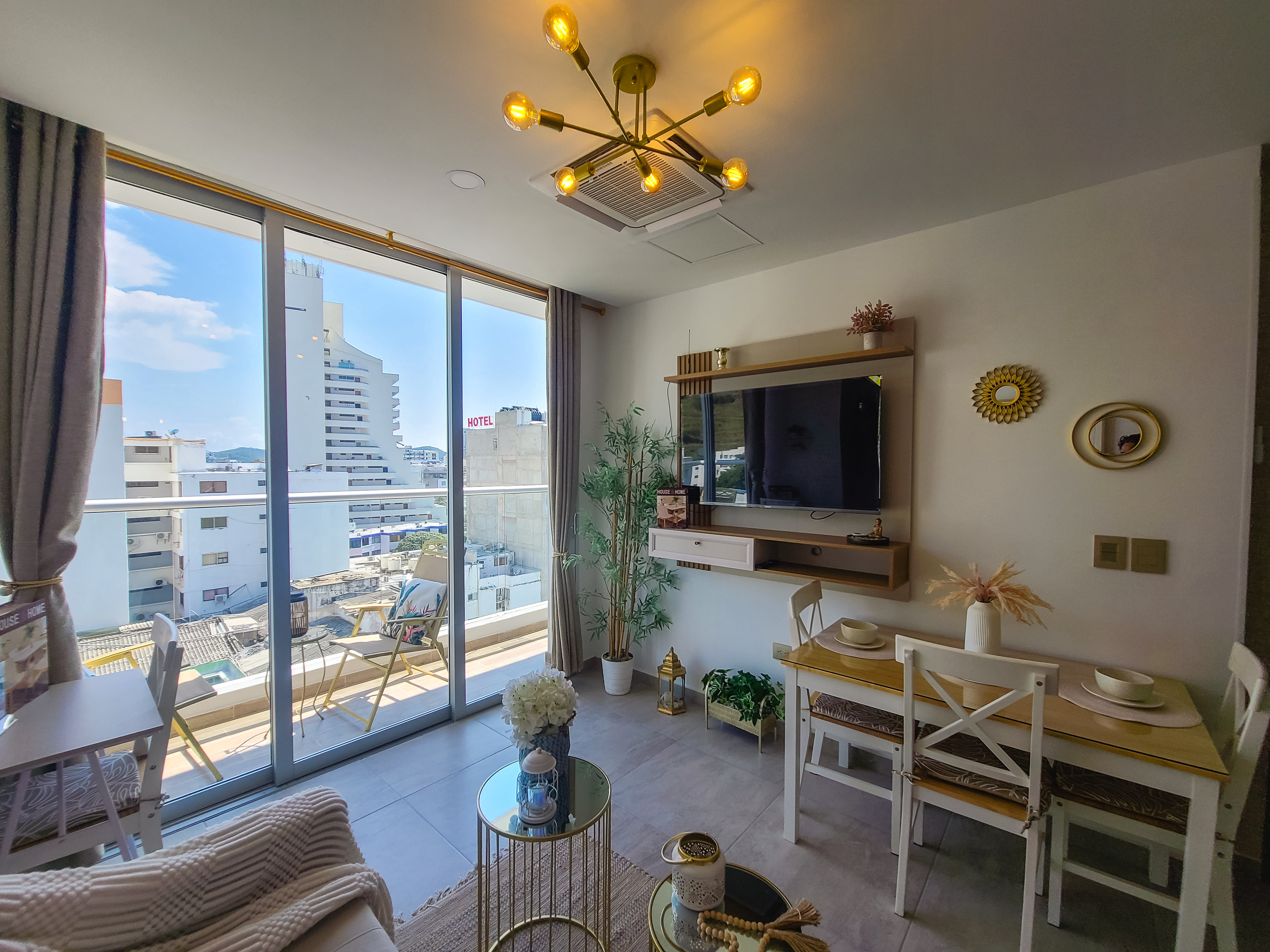 Apartamento Sky Golden en Rodadero con Piscina Increíble