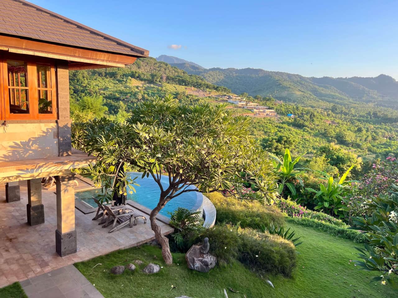 Villa Gajah and views