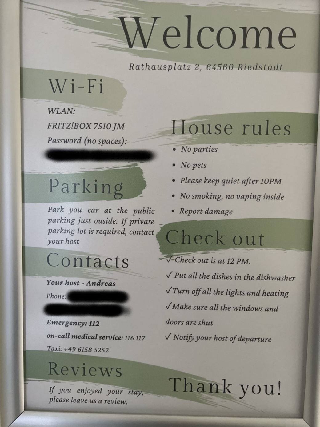 House Rules