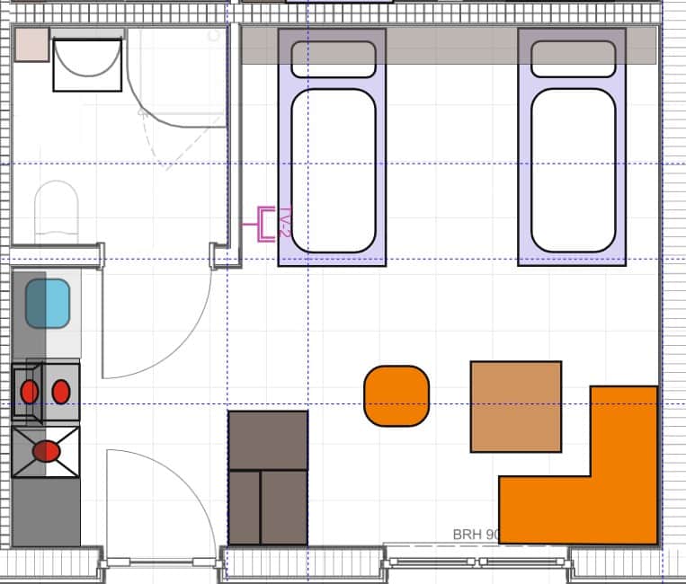 Ferienwohnung Lünen: A -Wohnriss Ferienwohnung Lünen: A -Wohnriss