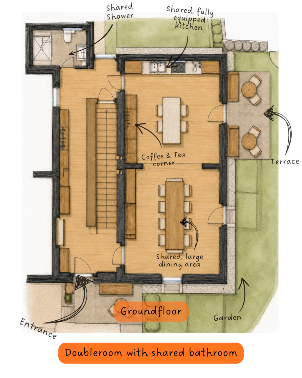 Grundriss Erdgeschoss Grundriss Erdgeschoss