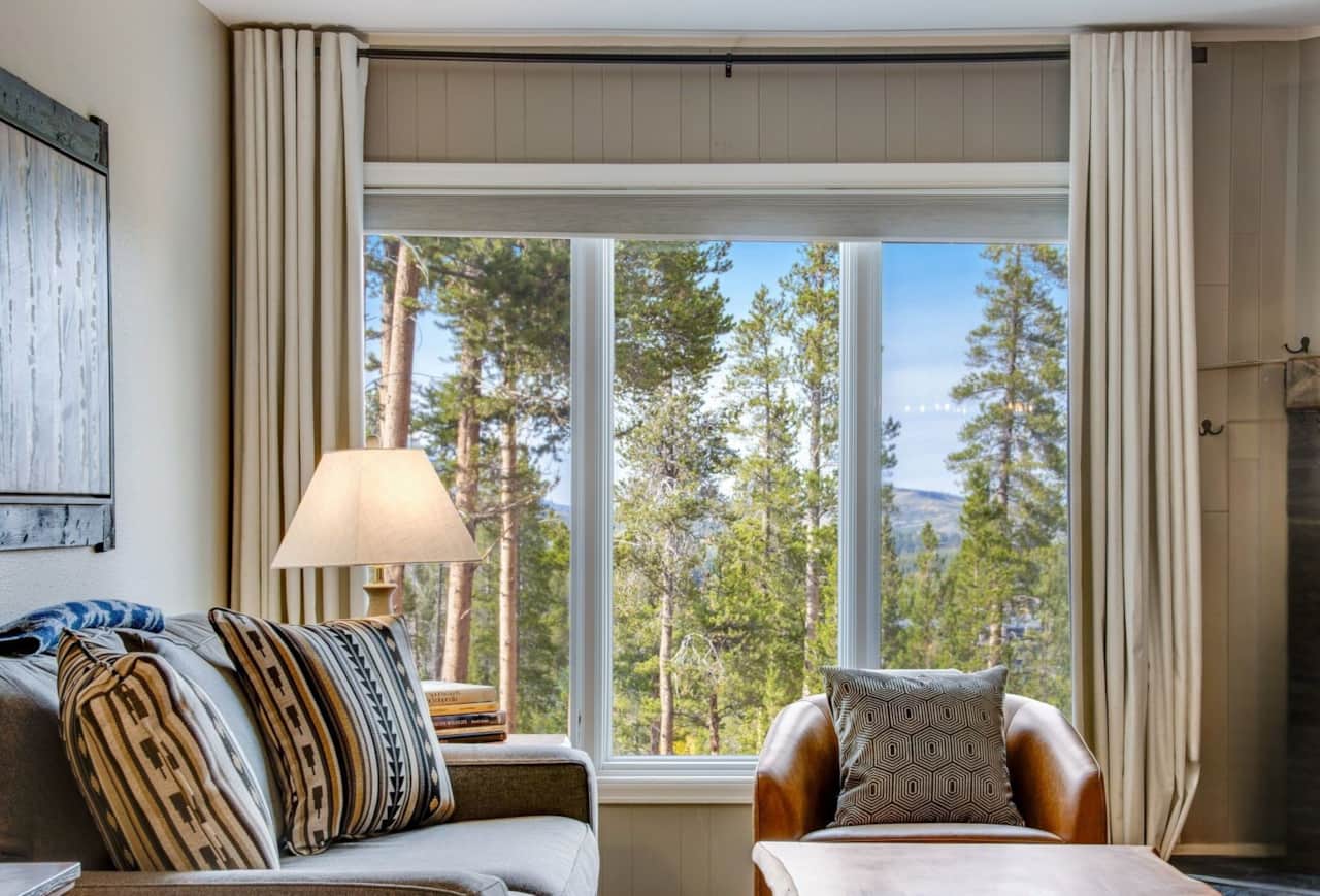 Mountain Views greet you each day.  Savor coffee and views from swivel chair.