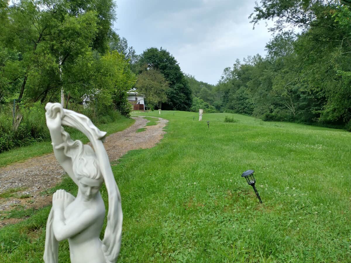 The water at Hillcrest, near the Ohio River