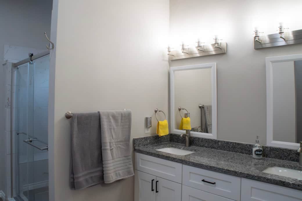Master bath with Huge Shower