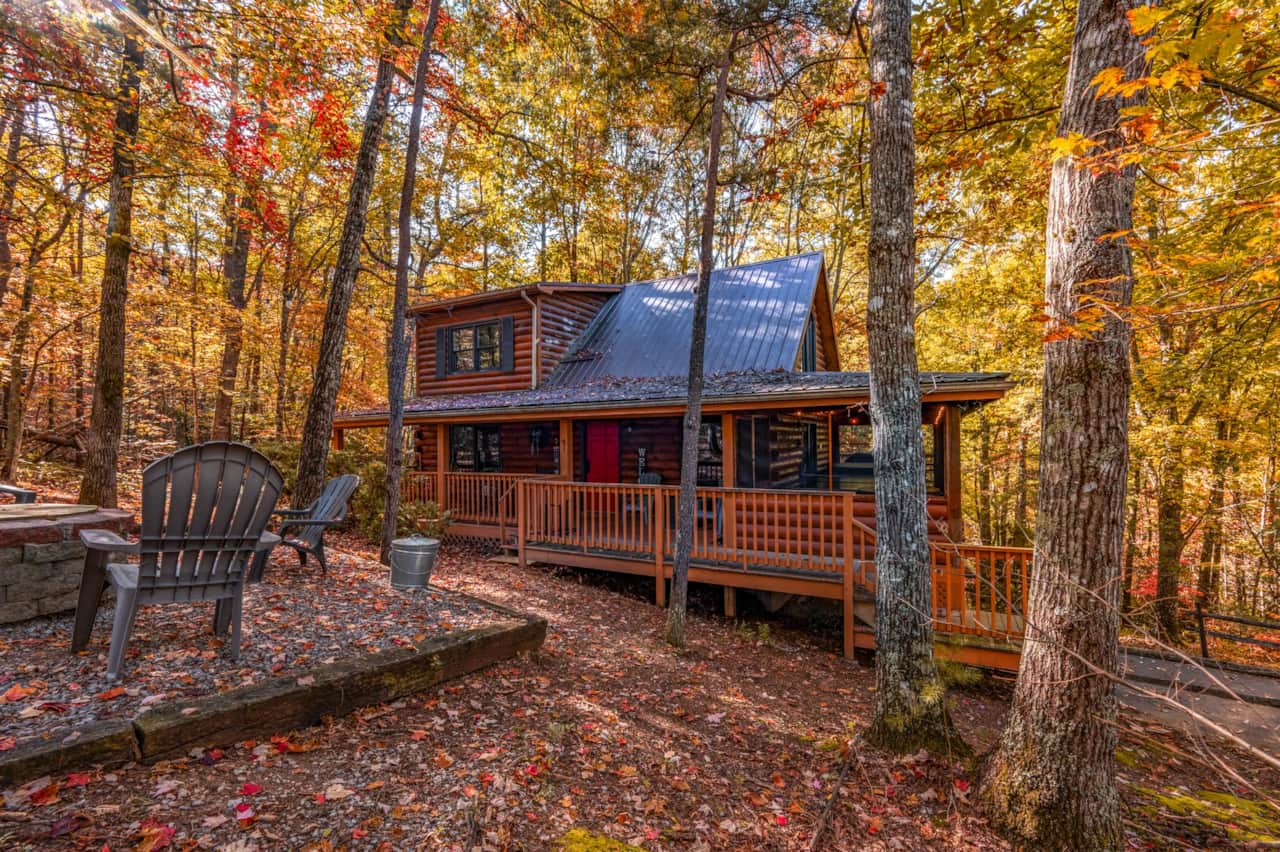 Fall in the Smokies at Bearolina on My Mind