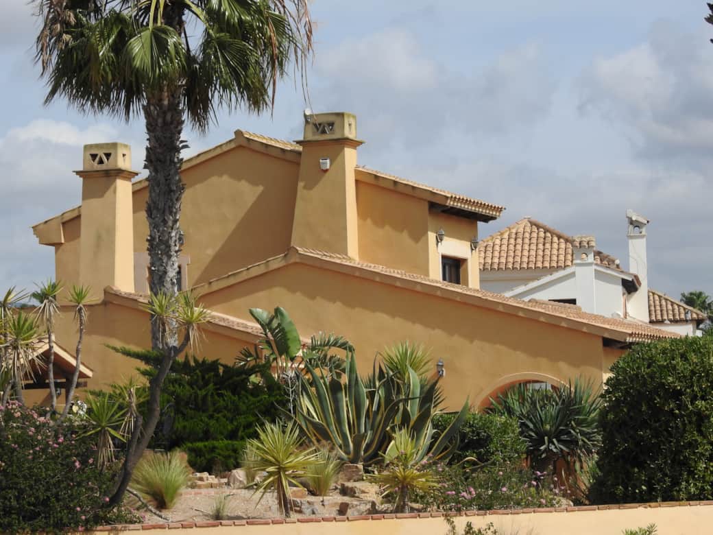Villa side view