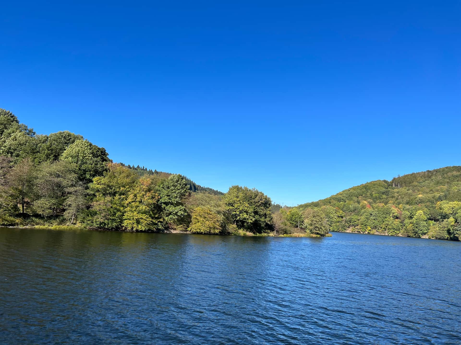 Rursee in der Eifel