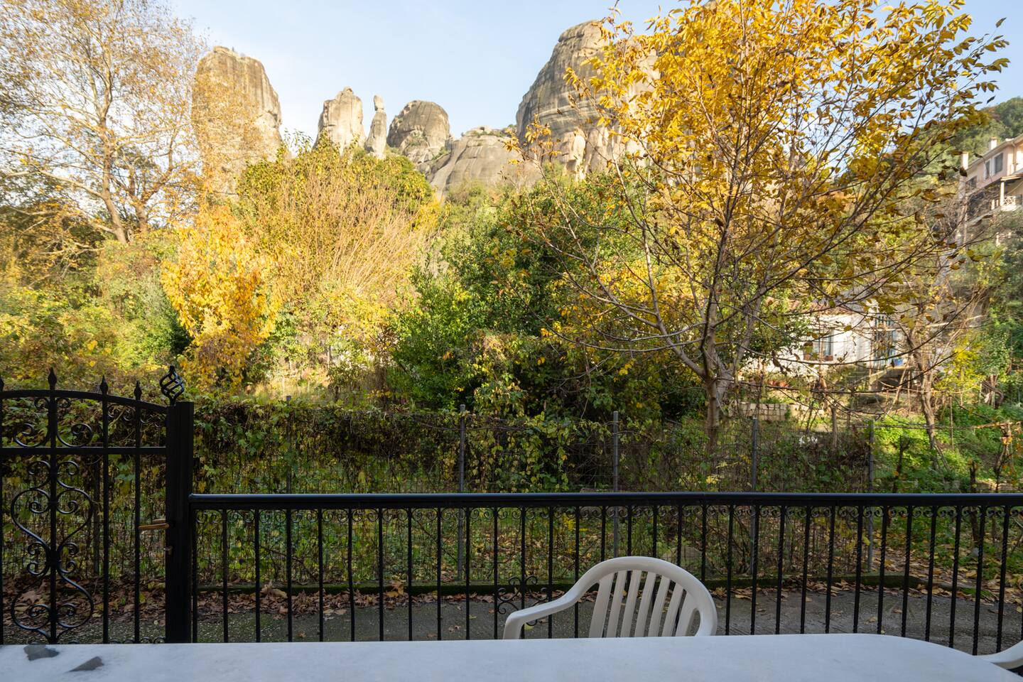 The Miller House under Meteora