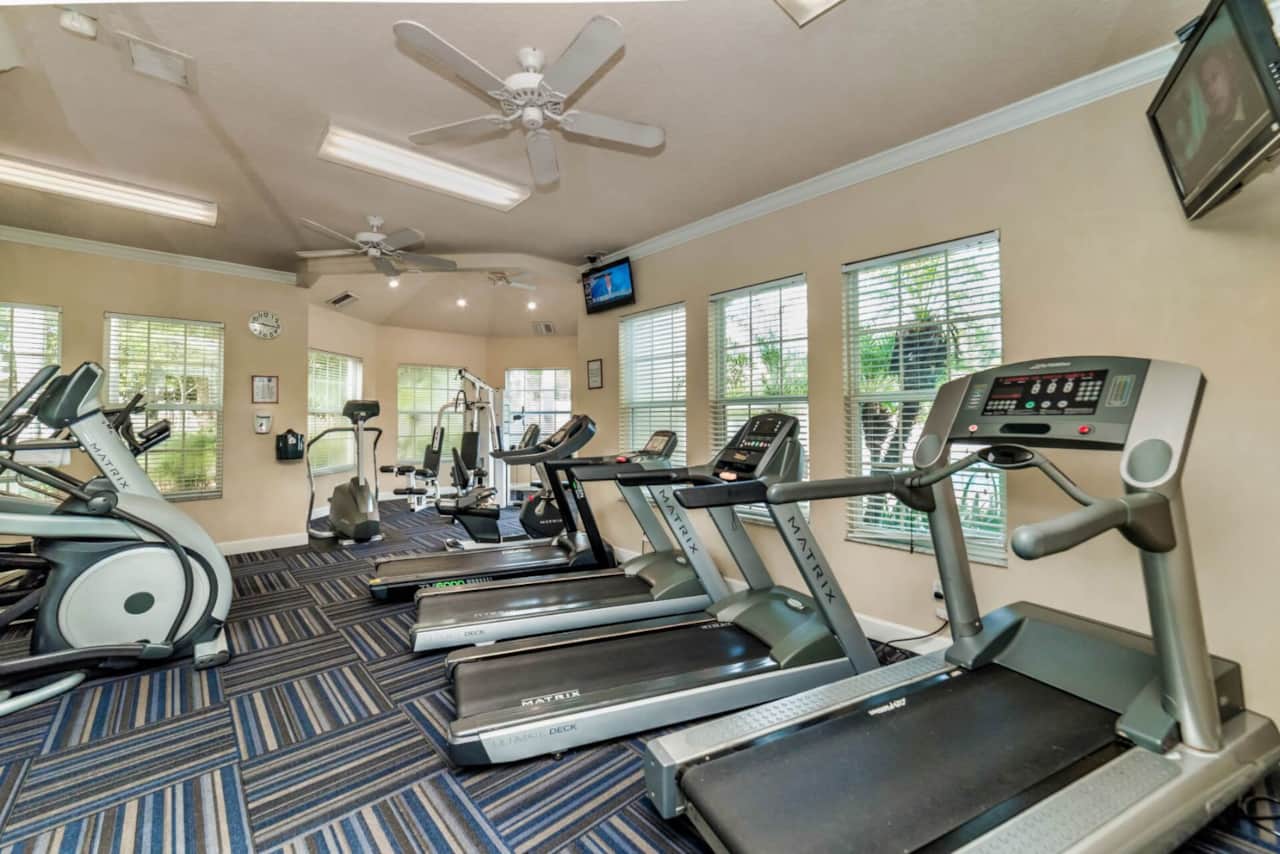 The fitness center at Windsor Palms Resort