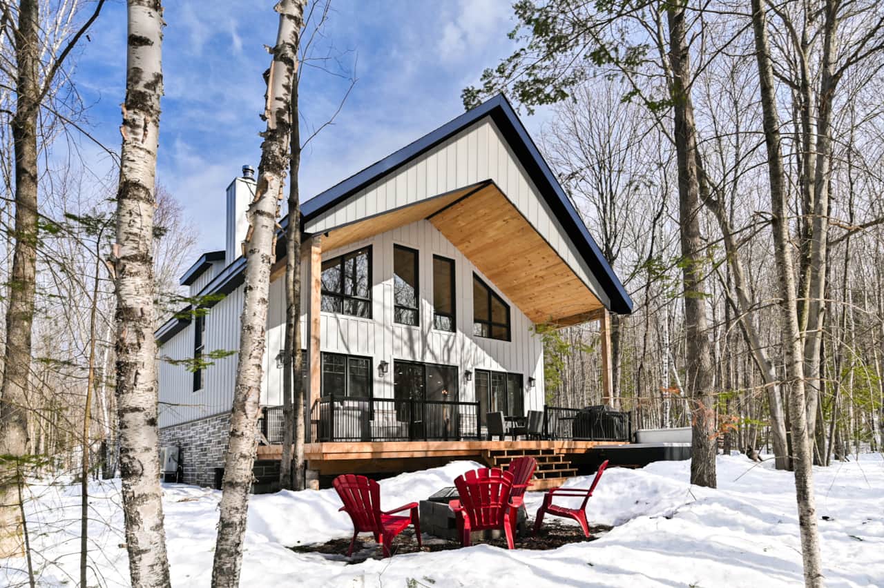 Vue du chalet Chamonix