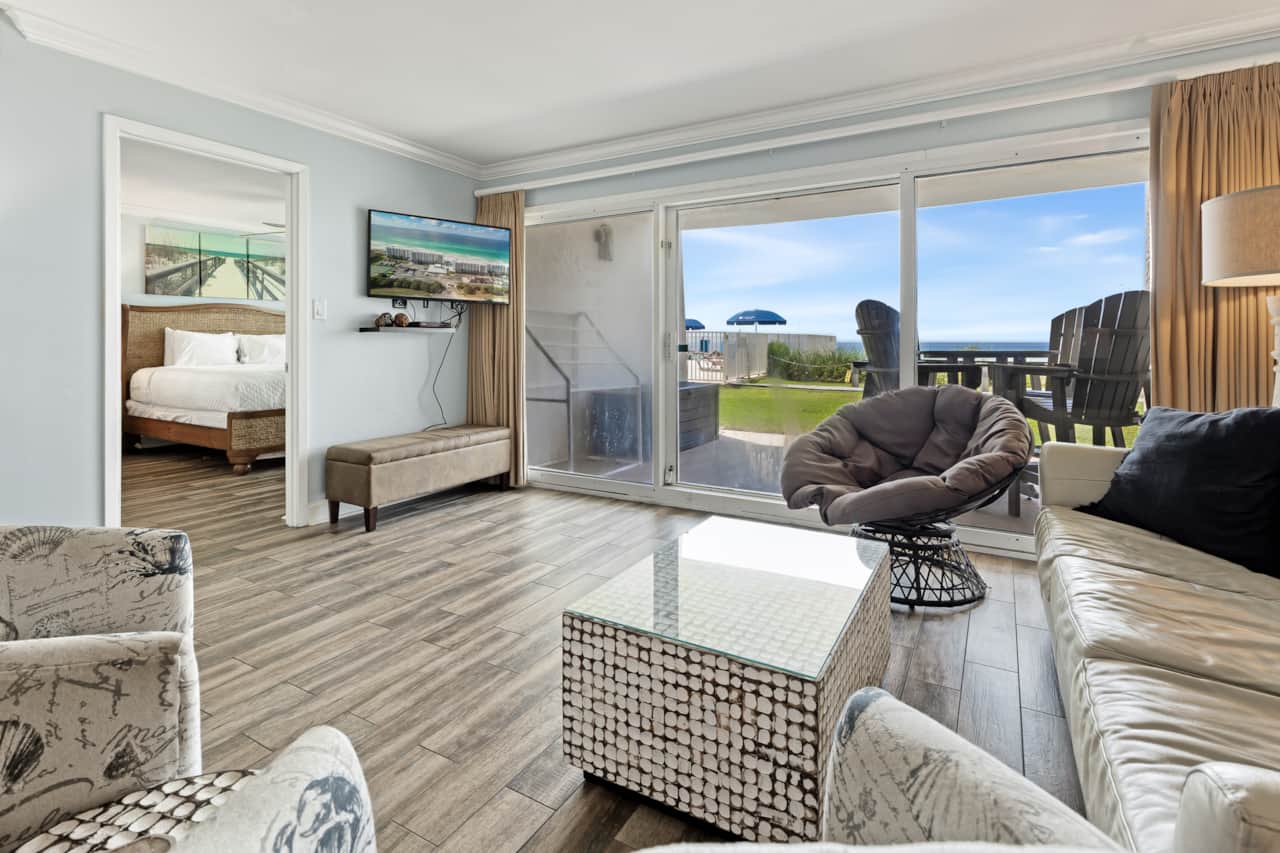 Living room with a view!