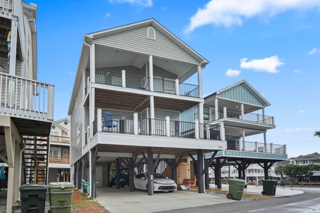 Seas The Day — your elevated 3-story beach house just steps from the Atlantic Seas The Day — your elevated 3-story beach house just steps from the Atlantic