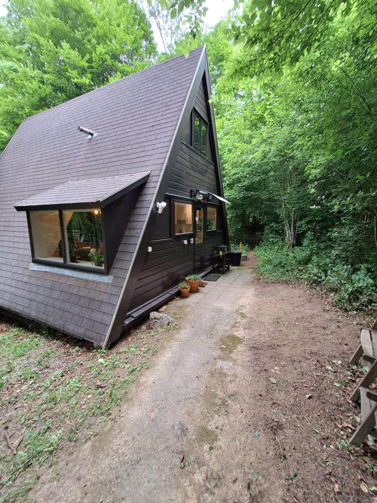 Chalet Séquoia A-frame à Durbuy dans les Ardennes belges