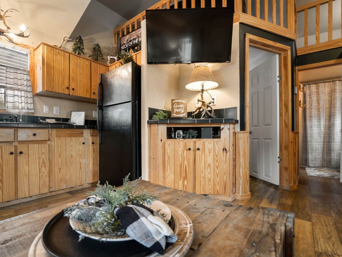 Smart T.V. in Living Area, Bedroom, and in the Loft